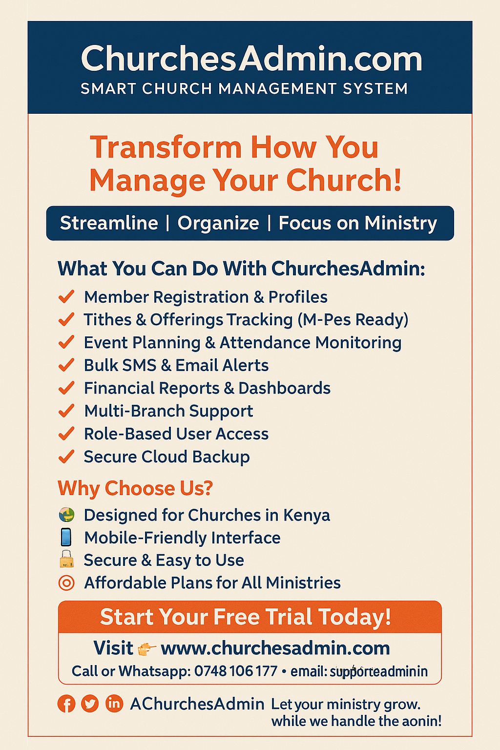 Church Management System
