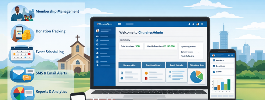 ChurchesAdmin System for Churches Kenya | Efficient Church Management Software