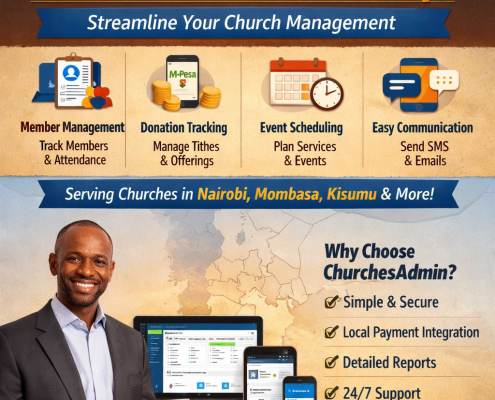 ChurchesAdmin Software Kenya – Best Church Management Solution