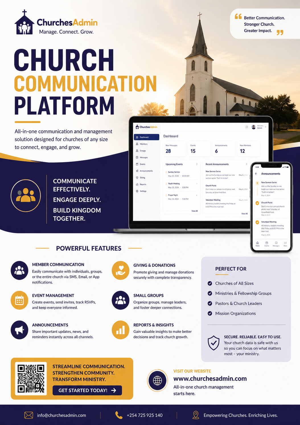 Church Communication Platform