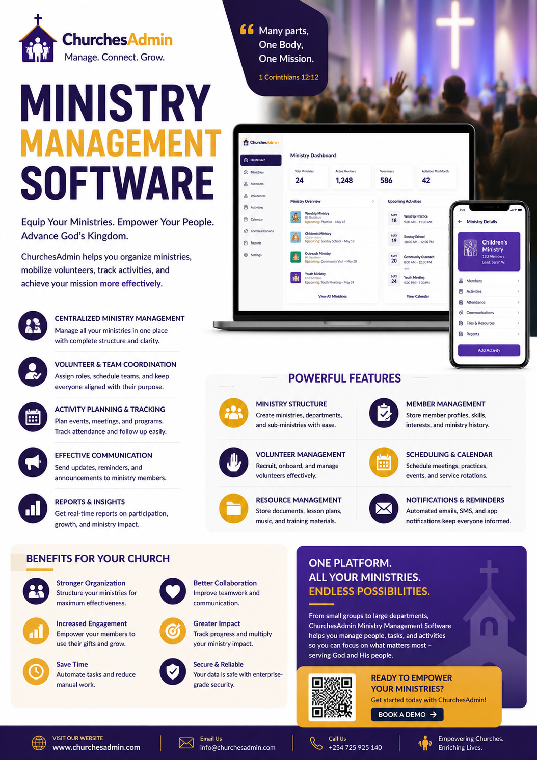 Ministry Management Software