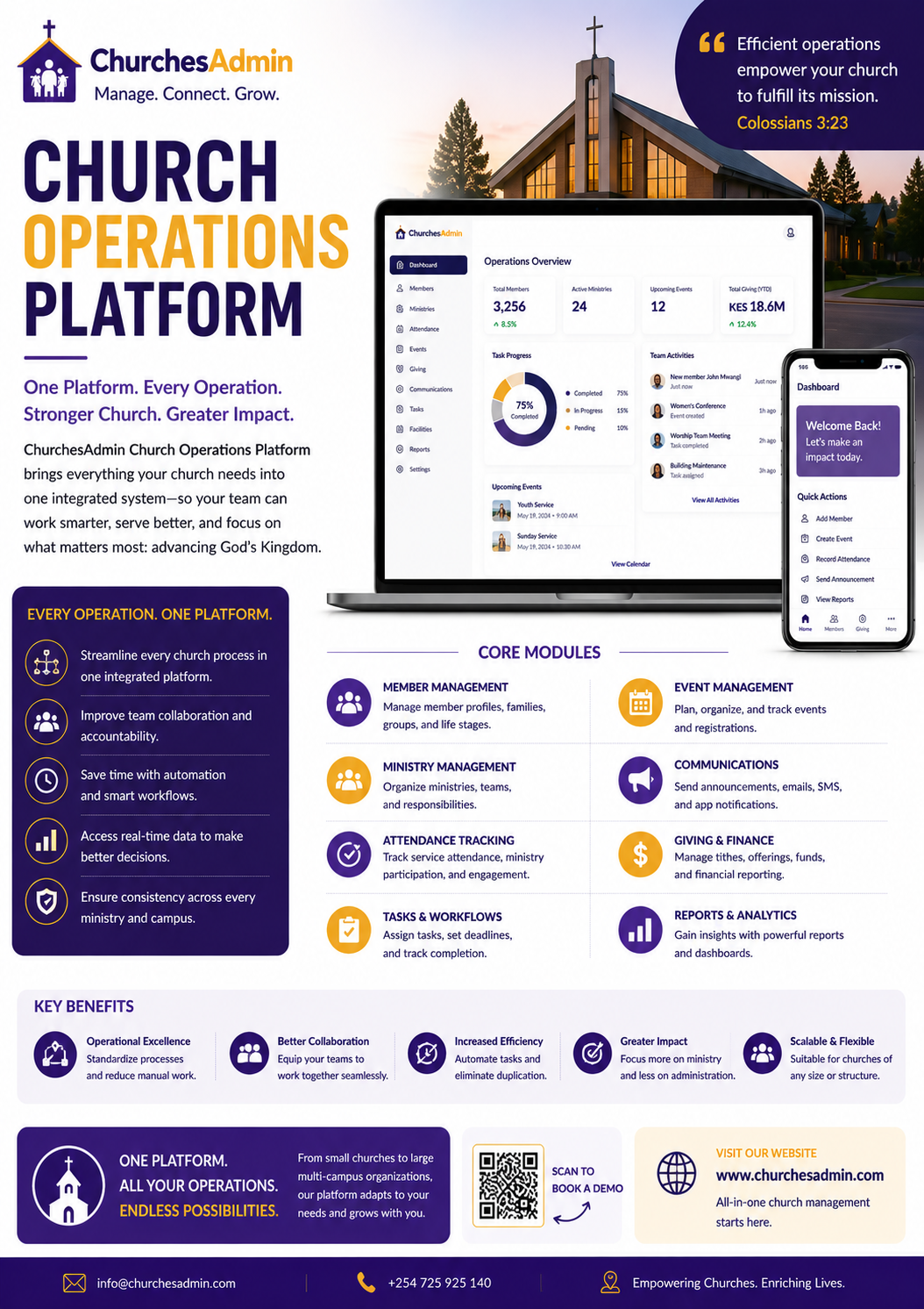 Church Operations Platform