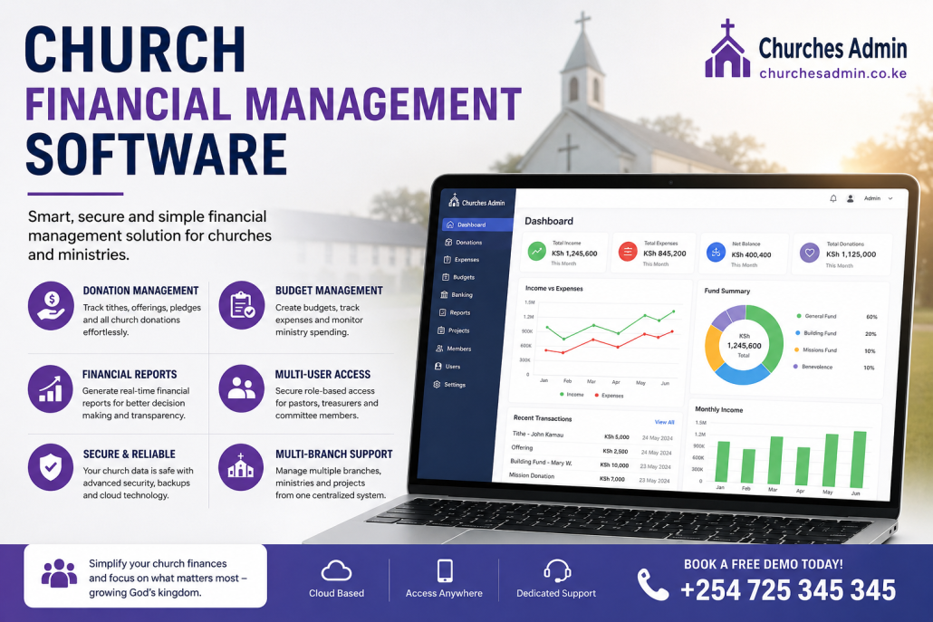 Church financial management software