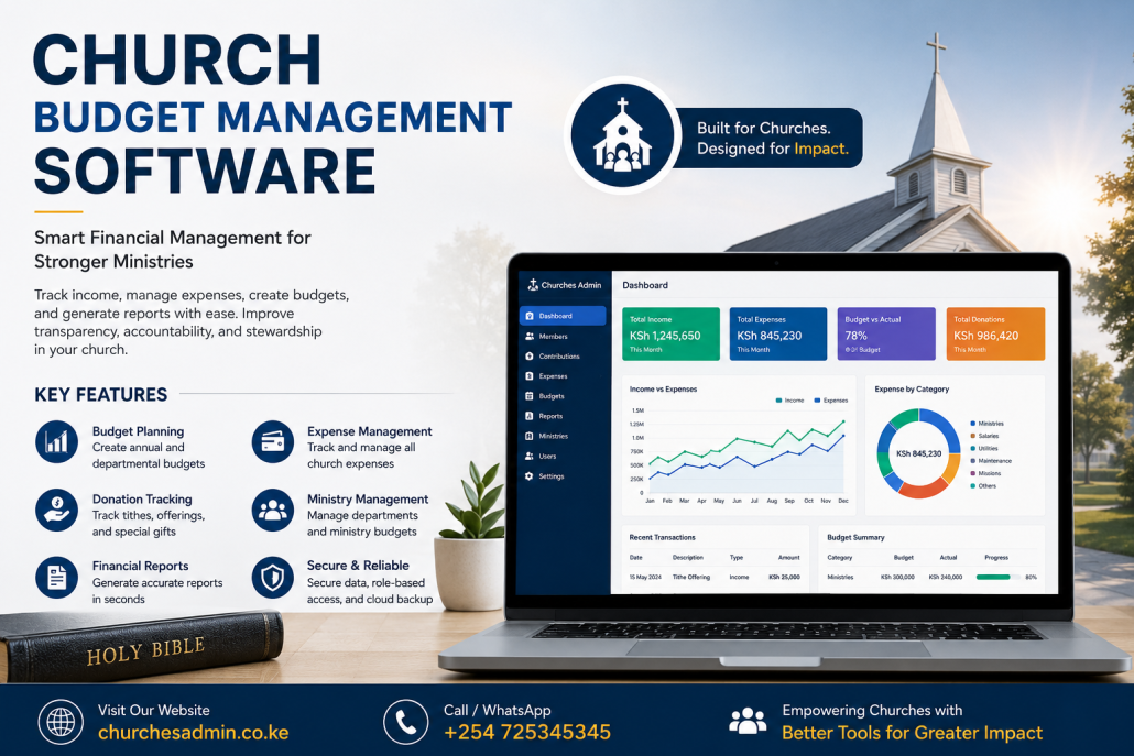 Church budget management software