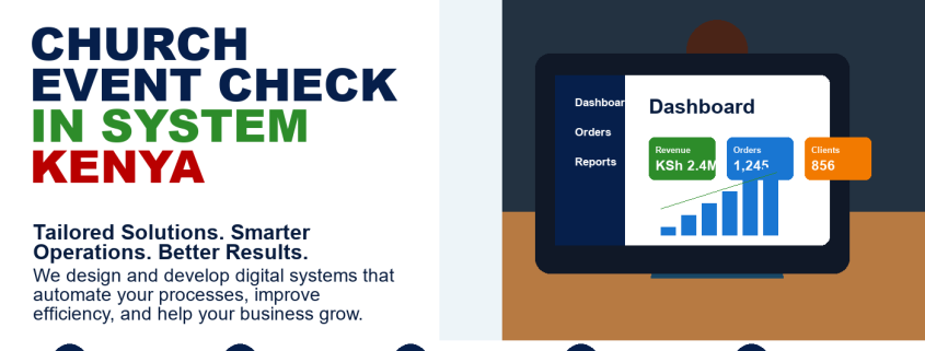 Church Event Check In System Kenya by ChurchAdmin
