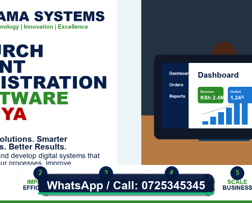 Church Event Registration Software Kenya by ChurchAdmin - Call 0725345345