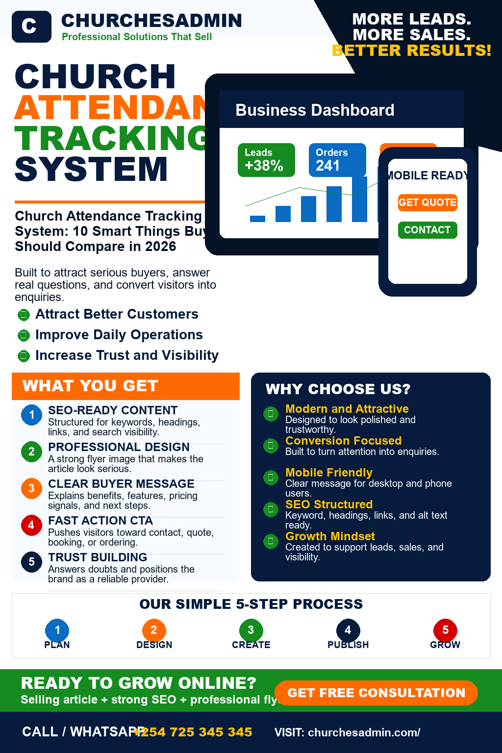 Church Attendance Tracking System