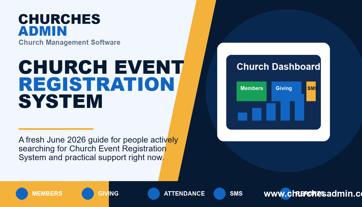 Church Event Registration System