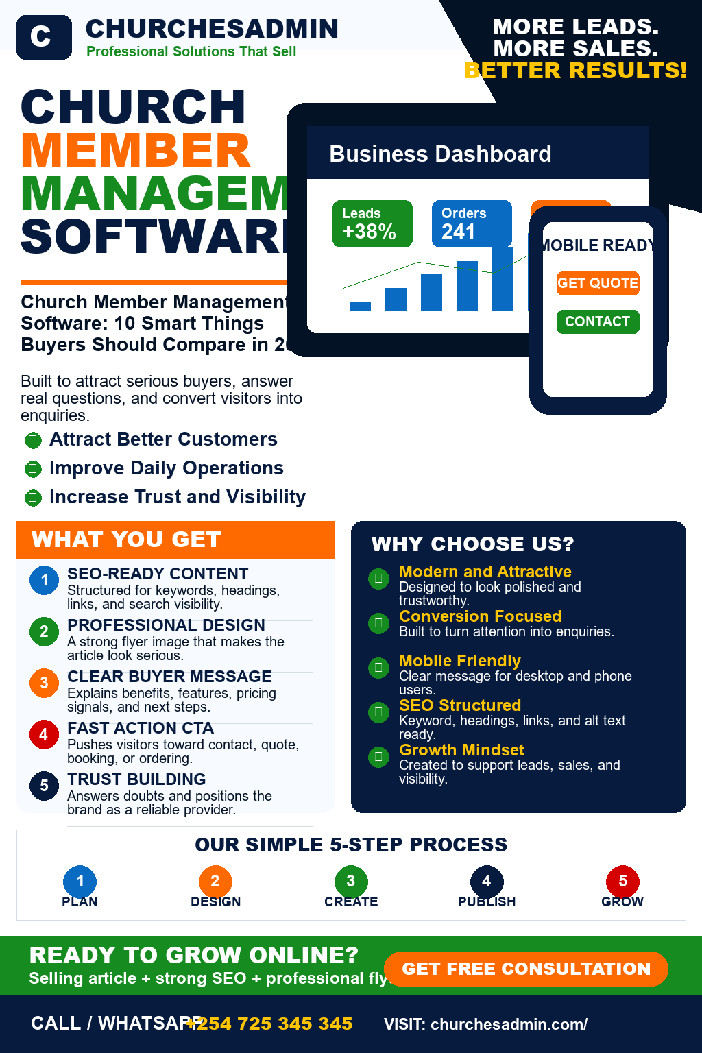 Church Member Management Software