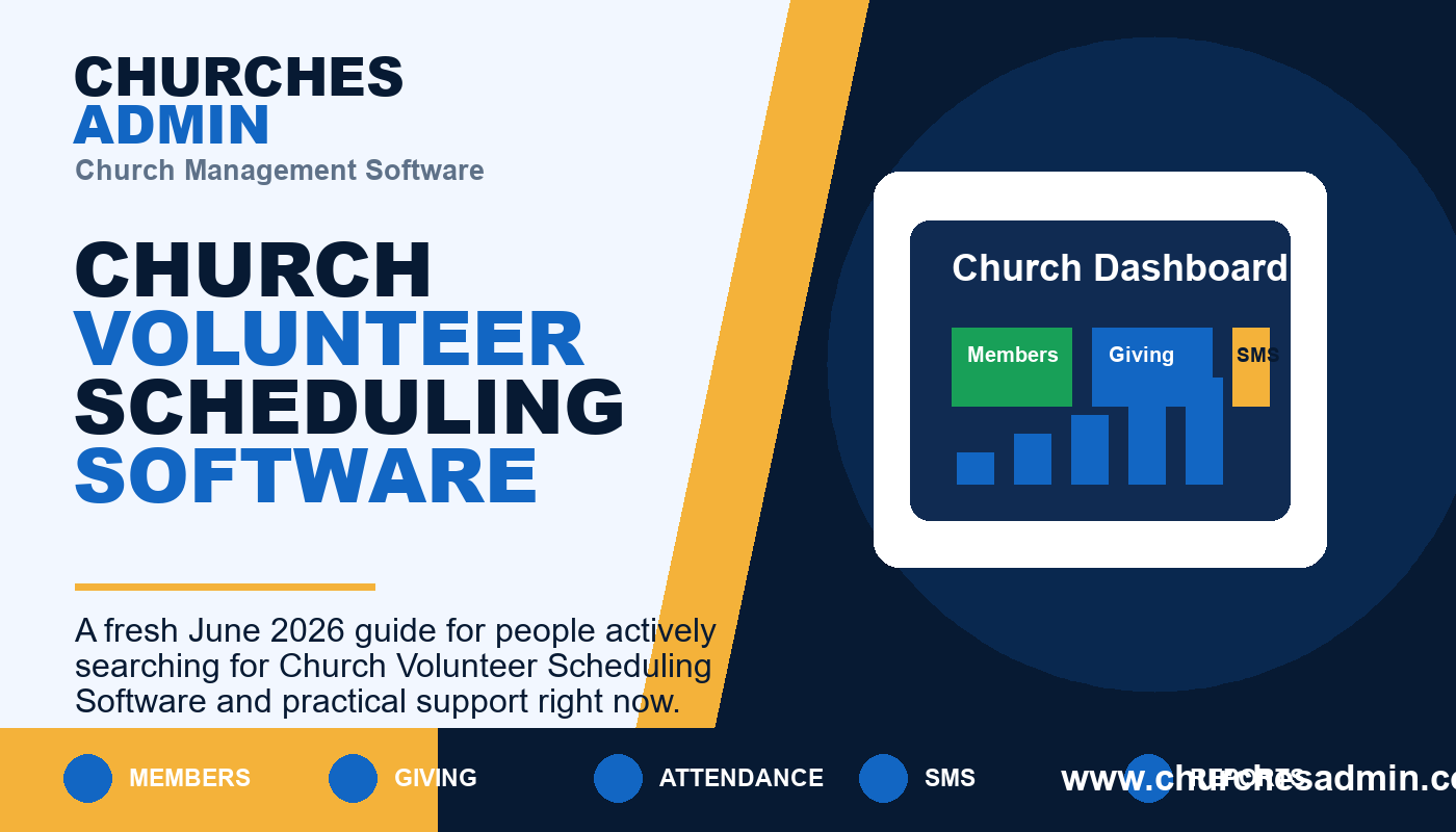 Church Volunteer Scheduling Software
