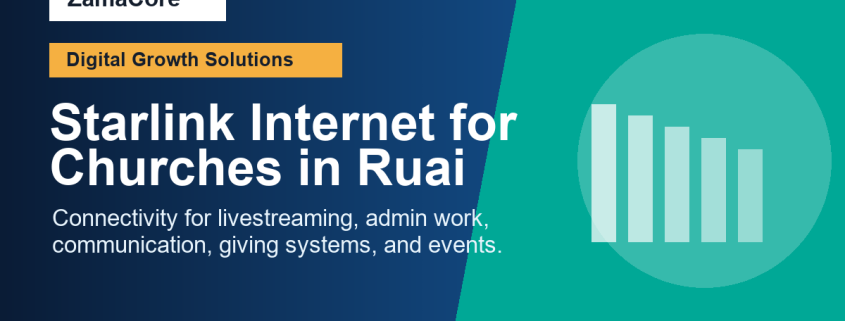Starlink Internet for Churches in Ruai
