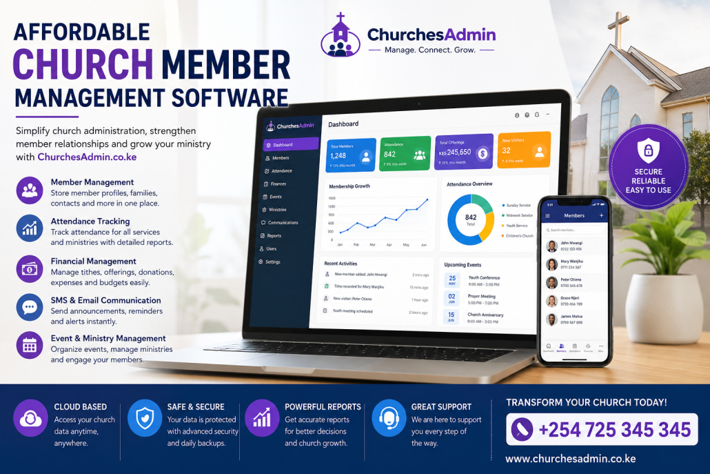 Affordable Church Member Management Software