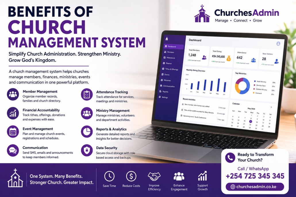 benefits of church management system