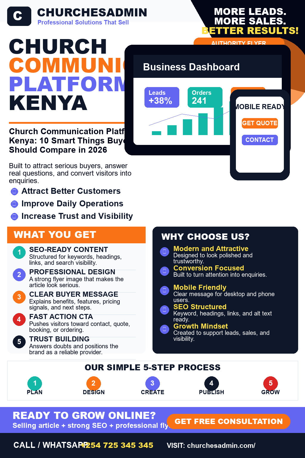 Church Communication Platform Kenya