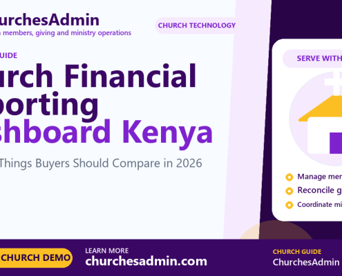 Church Financial Reporting Dashboard Kenya