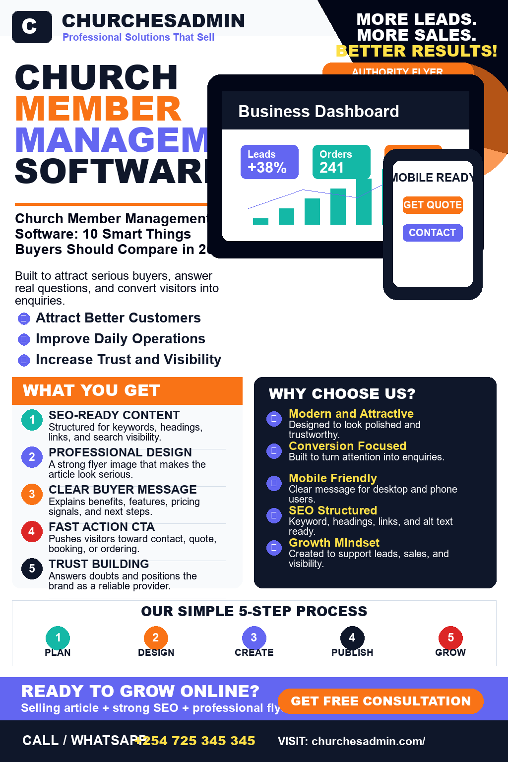 Church Member Management Software