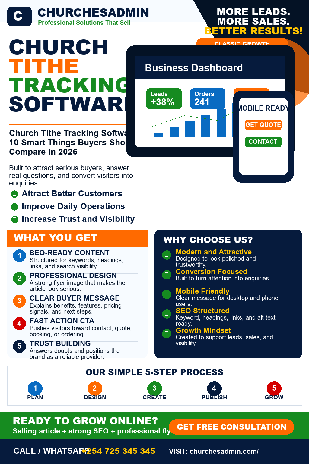 Church Tithe Tracking Software