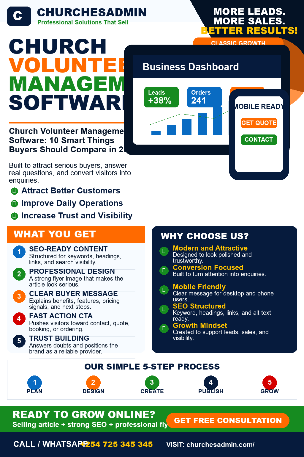 Church Volunteer Management Software