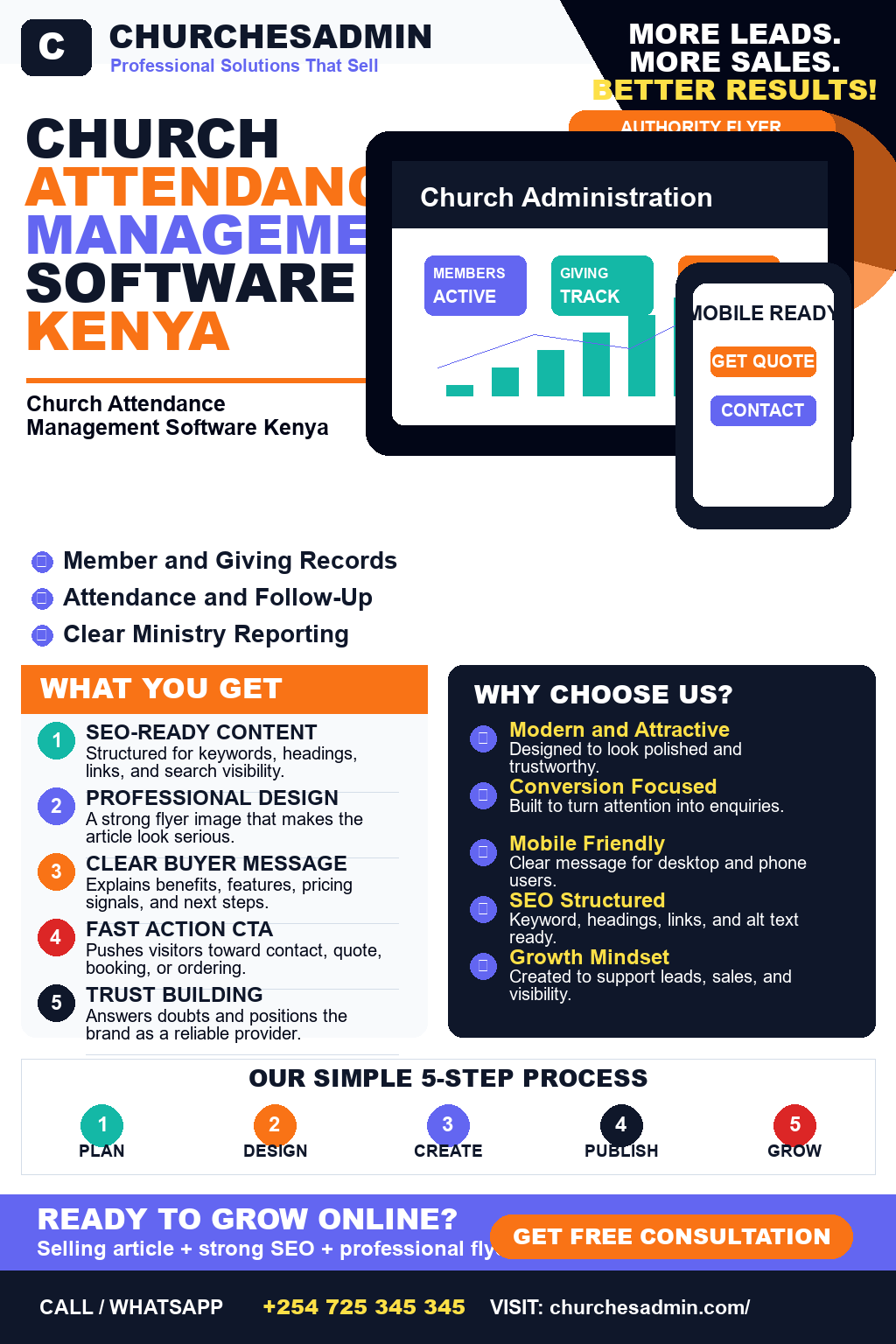 Church Attendance Management Software Kenya