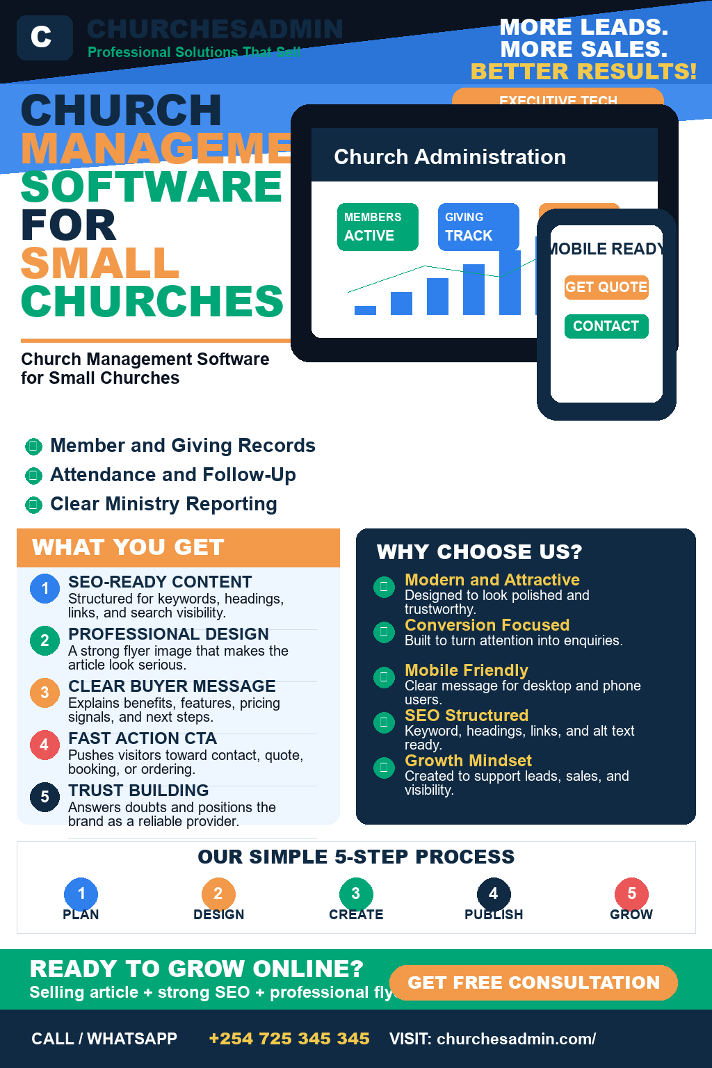 Church Management Software for Small Churches
