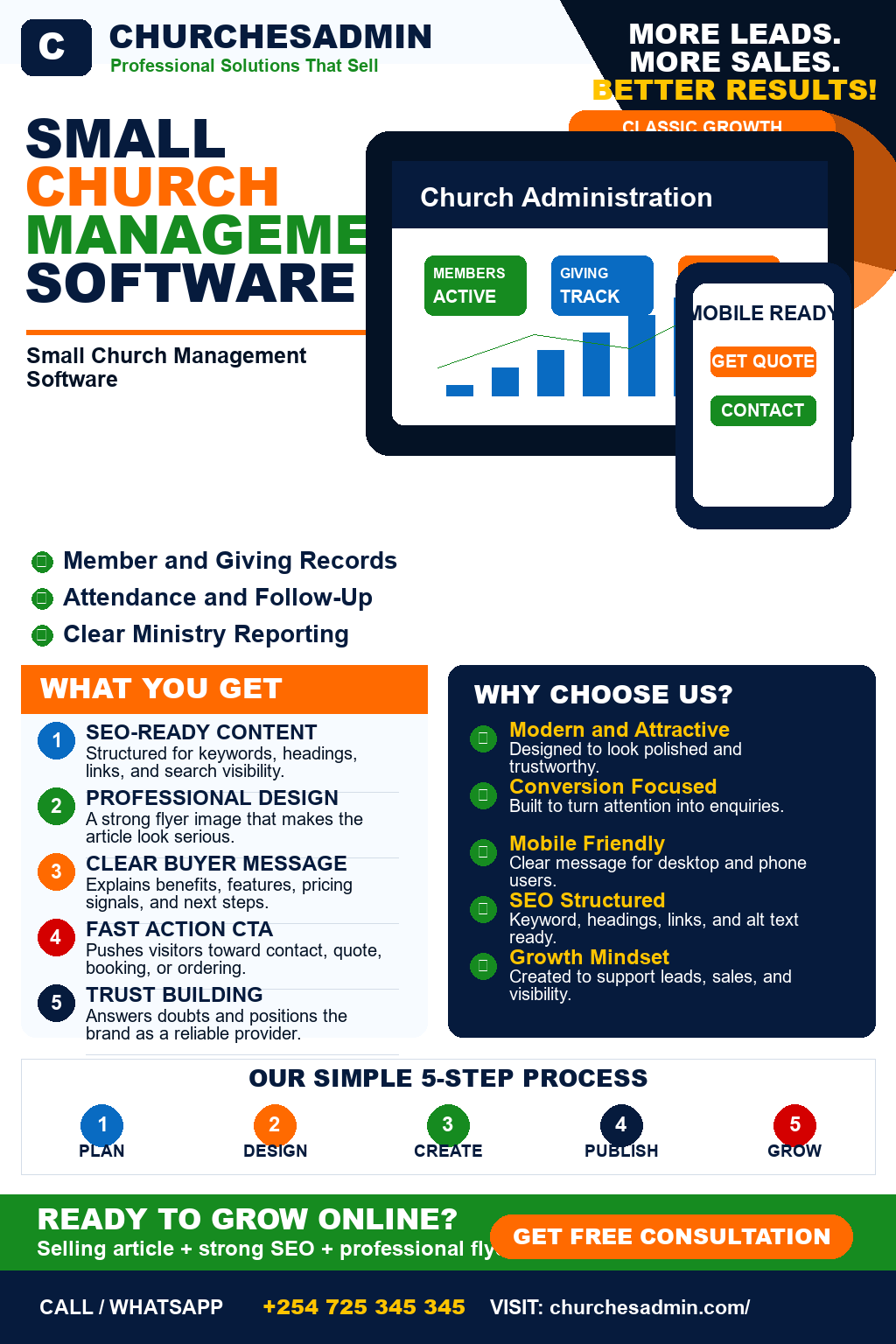 Small Church Management Software