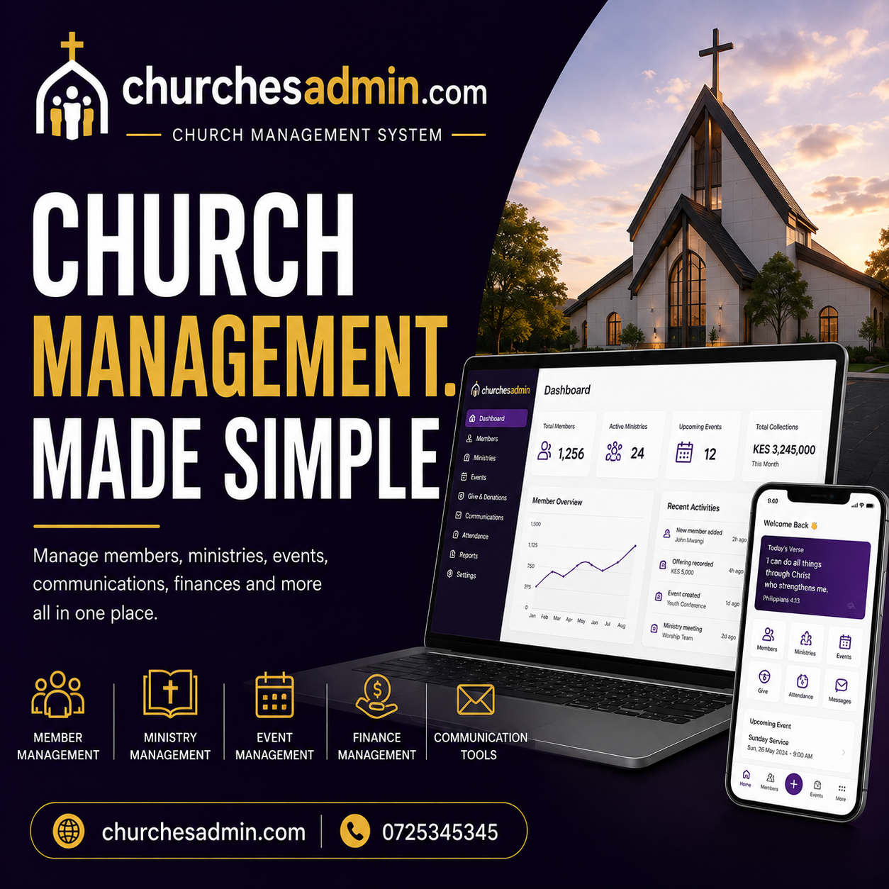 Church Department and Meeting Management
