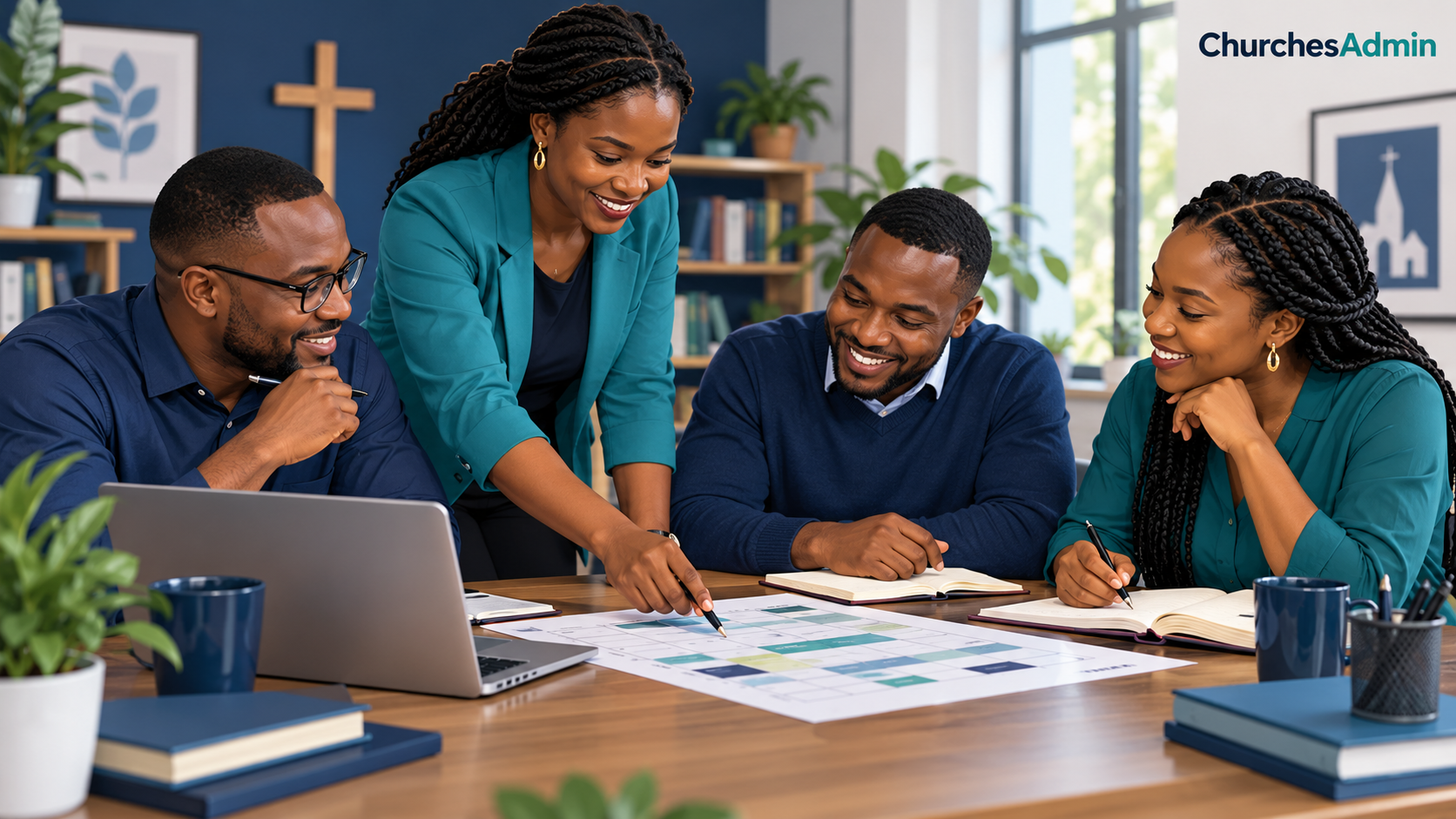 online church management software practical workflow illustration